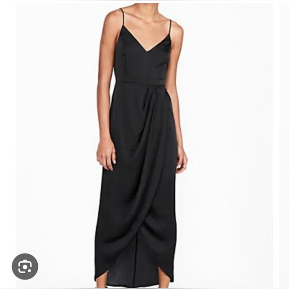 Express Satin Maxi Dress - Picture 1 of 5